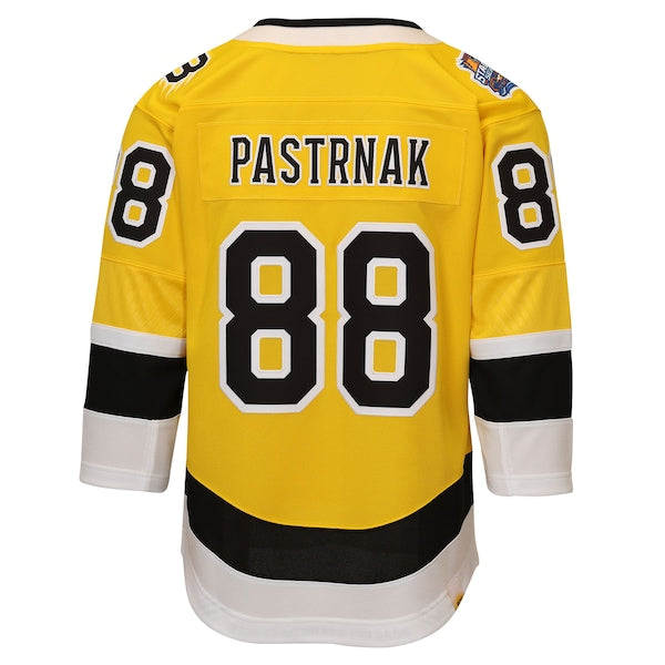 David Pastrnak Boston Bruins Outerstuff Youth 2026 NHL Stadium Series Premier Jersey - Gold - Image 3