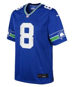 Alternative view of Coby Bryant Seattle Seahawks Nike Youth Alternate Player Game Jersey - Royal