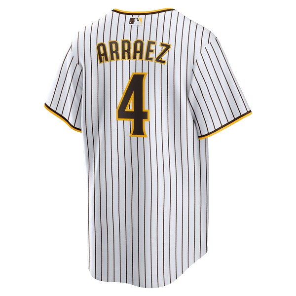 Luis Arraez San Diego Padres Nike Youth Home Replica Jersey - White - Image 3