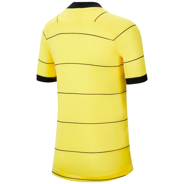Chelsea Nike Youth 2021/22 Away Breathe Stadium Jersey - Yellow - Image 3