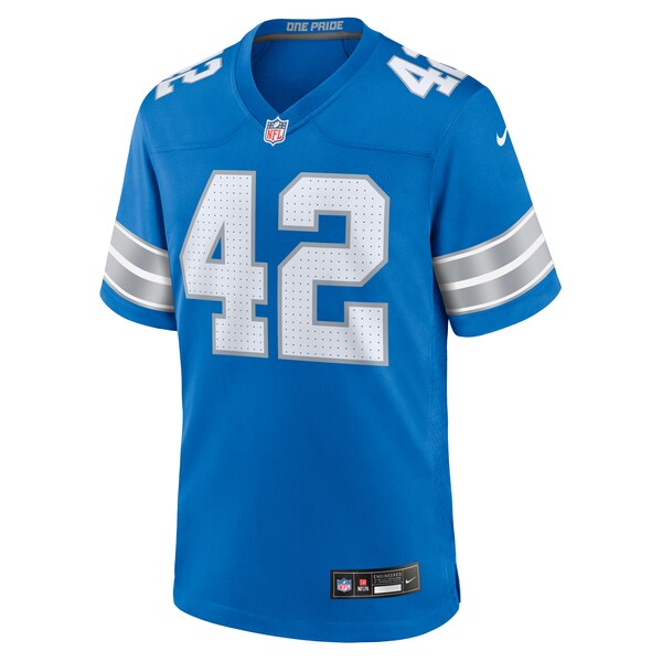 Jalen Reeves-Maybin Detroit Lions Nike Team Game Jersey - Blue - Image 3