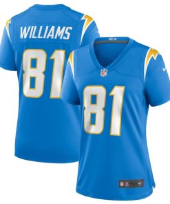 Mike Williams Los Angeles Chargers Nike Women's Game Jersey - Powder Blue/Navy/Royal