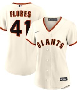 Wilmer Flores San Francisco Giants Nike Women's Home Replica Jersey - White