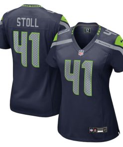 Chris Stoll Seattle Seahawks Nike Women's Team Game Jersey -  College Navy/Navy
