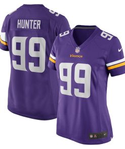 Danielle Hunter Minnesota Vikings Nike Women's Game Jersey - Purple