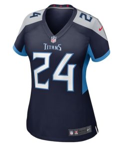 Alternative view of Julius Wood Tennessee Titans Nike Women's  Game Jersey -  Navy