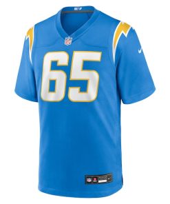 Alternative view of Michael Dunn Los Angeles Chargers Nike Team Game Jersey -  Powder Blue