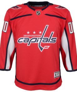 Alternative view of Washington Capitals Youth Home Custom Premier Jersey - Red