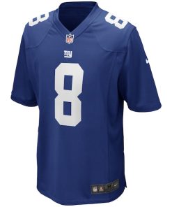 Alternative view of Daniel Jones New York Giants Nike Youth Game Jersey - Royal