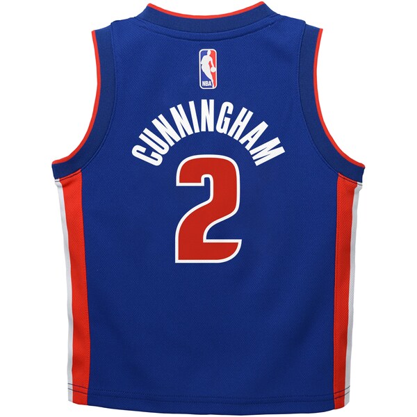 Cade Cunningham Detroit Pistons Nike Toddler Swingman Player Jersey - Icon Edition - Blue - Image 3