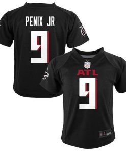 Michael Penix Jr. Atlanta Falcons Nike Preschool Team Game Jersey - Black