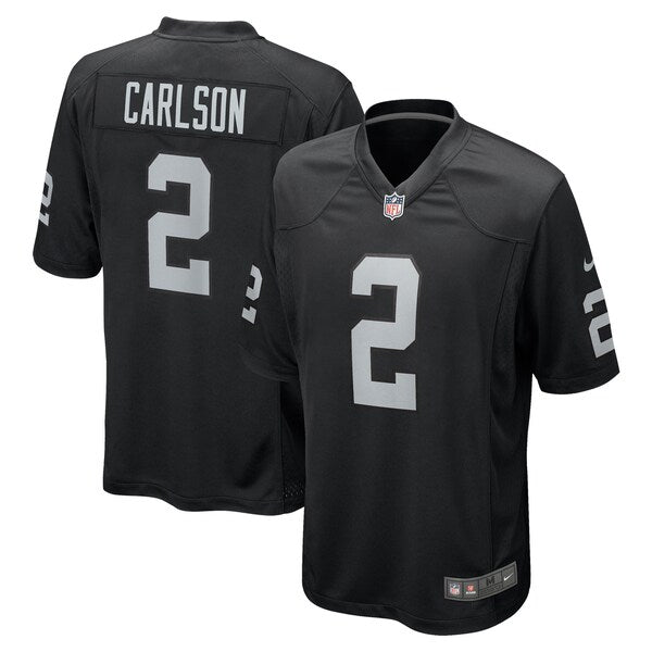 Daniel Carlson Las Vegas Raiders Nike Team Game Jersey - Black