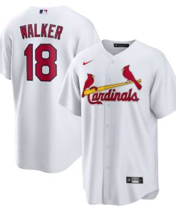 Jordan Walker St. Louis Cardinals Nike Home Official Replica Player Jersey - White