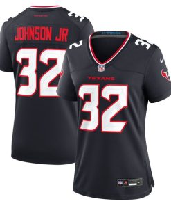 Lonnie Johnson Jr. Houston Texans Nike Women's Team Game Jersey -  Navy