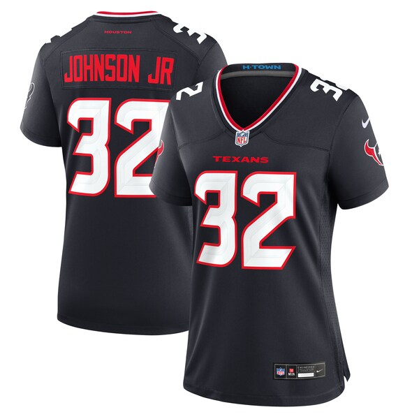 Lonnie Johnson Jr. Houston Texans Nike Women's Team Game Jersey - Navy
