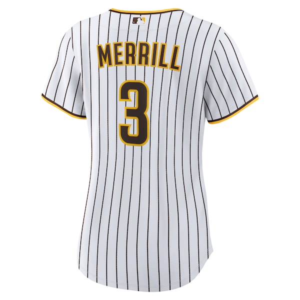 Jackson Merrill San Diego Padres Nike Women's Home Replica Jersey - White - Image 3