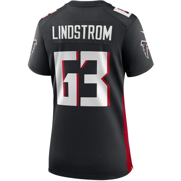 Chris Lindstrom Atlanta Falcons Nike Women's Game Jersey - Black - Image 3