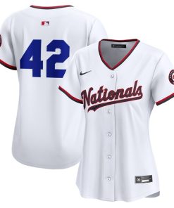 Washington Nationals Nike Home 2025 Jackie Robinson Day Limited Jersey?¨C White