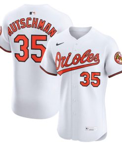 Adley Rutschman Baltimore Orioles Nike Home Elite Jersey - White