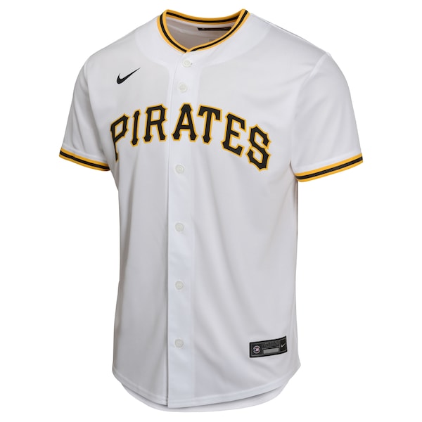 Bubba Chandler Pittsburgh Pirates Nike Youth Home Player Game Jersey - White - Image 2