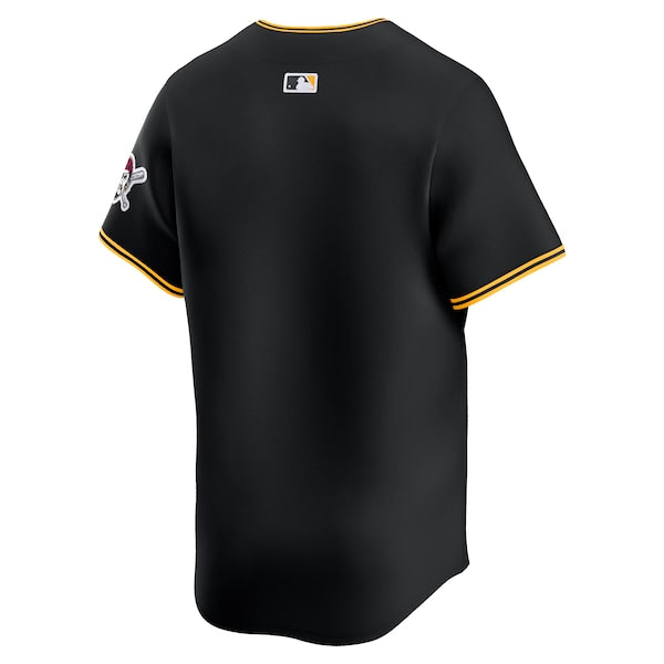 Pittsburgh Pirates Nike Alternate Limited Jersey?ยจC Black - Image 3