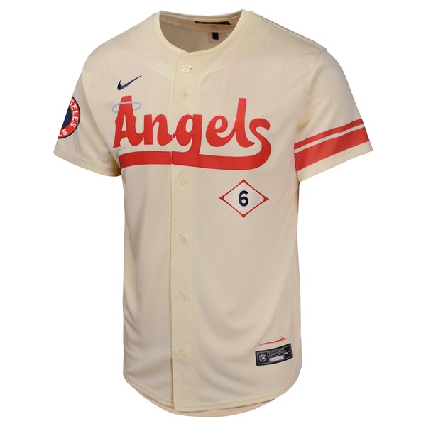 Anthony Rendon Los Angeles Angels Nike Youth City Connect Limited Player Jersey - Cream - Image 2