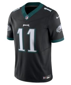 Alternative view of A.J. Brown Philadelphia Eagles Nike Vapor F.U.S.E. Limited Jersey - Black