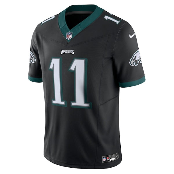 A.J. Brown Philadelphia Eagles Nike Vapor F.U.S.E. Limited Jersey - Black - Image 2