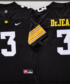 Cooper DeJean NCAA Iowa Hawkeyes Nike Vapor Limited Jersey