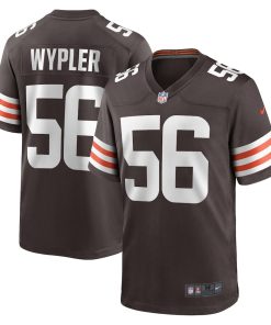 Luke Wypler Cleveland Browns Nike Team Game Jersey -  Brown