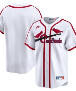 St. Louis Cardinals Nike Cooperstown Collection Limited Jersey - White/Blue