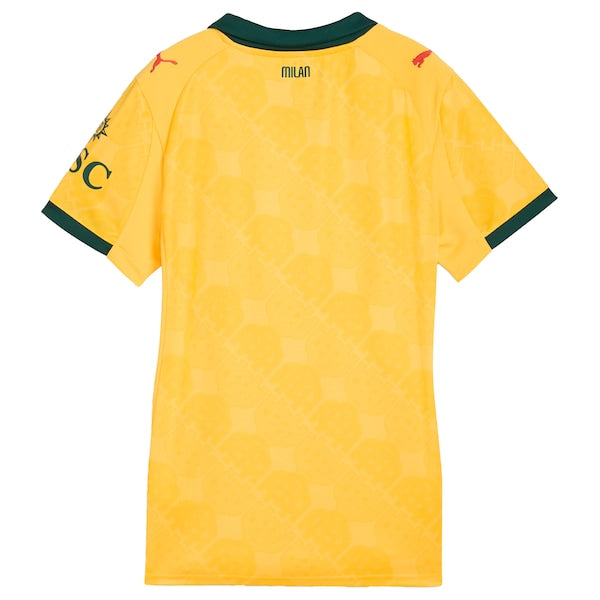 AC Milan Puma Women's 2025/26 Third Replica Jersey - Yellow - Image 3
