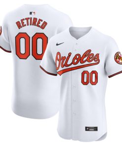 Baltimore Orioles Nike Home Elite Pick-A-Player Retired Roster Jersey - White
