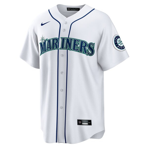 Ken Griffey Jr. Seattle Mariners Nike Home Replica Jersey - White - Image 2