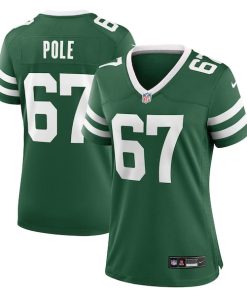 Esa Pole New York Jets Nike Women's Team Game Jersey - Legacy Green
