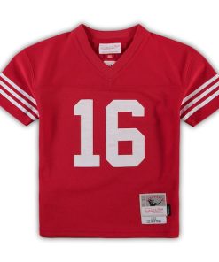 Alternative view of Joe Montana San Francisco 49ers Preschool 1990 Retired Player Legacy Jersey - Scarlet