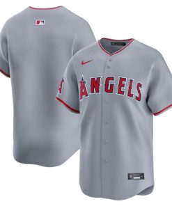 Los Angeles Angels Nike Away Limited Jersey - Gray