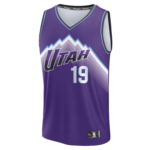 Ace Bailey Utah Jazz Fast Break Replica Jersey - Purple - Icon Edition - Image 2