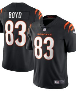 Tyler Boyd Cincinnati Bengals Nike Vapor Limited Jersey - Black