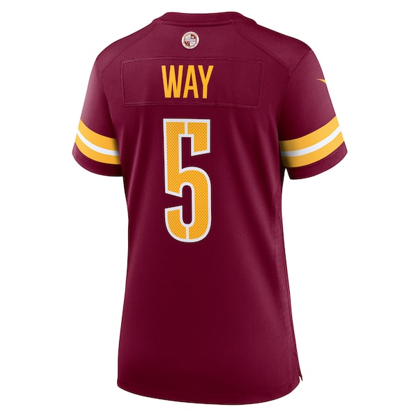 Tress Way Washington Commanders Nike Women's Game Jersey - Burgundy - Image 3