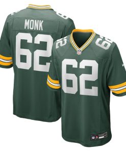 Jacob Monk Green Bay Packers Nike  Game Jersey -  Green