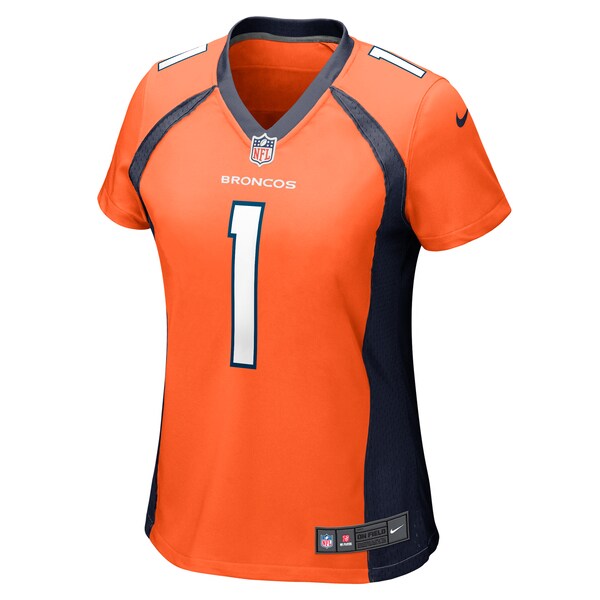 Tremon Smith Denver Broncos Nike Women's Team Game Jersey - Orange - Image 2