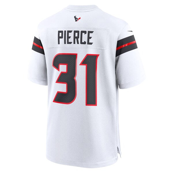 Dameon Pierce Houston Texans Nike Game Jersey - White/Navy/Red - Image 4