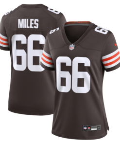 Joshua Miles Cleveland Browns Nike Women's Team Game Jersey -  Brown