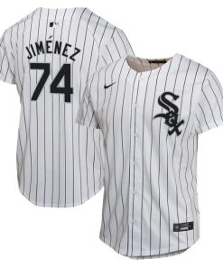 Eloy Jimenez Chicago White Sox Nike Youth Home Game Player Jersey - White