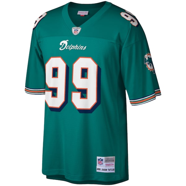 Jason Taylor Miami Dolphins Legacy Replica Jersey - Aqua - Image 2