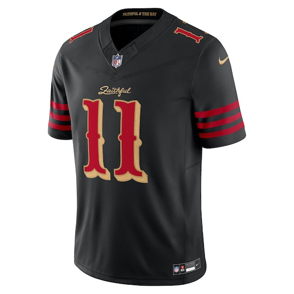 Brandon Aiyuk San Francisco 49ers Nike 2025 Rivalries Collection Limited Jersey - Black - Image 2