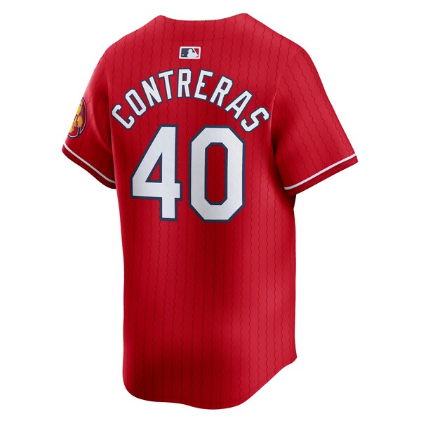 Willson Contreras St. Louis Cardinals Nike City Connect Limited Jersey - Red - Image 3