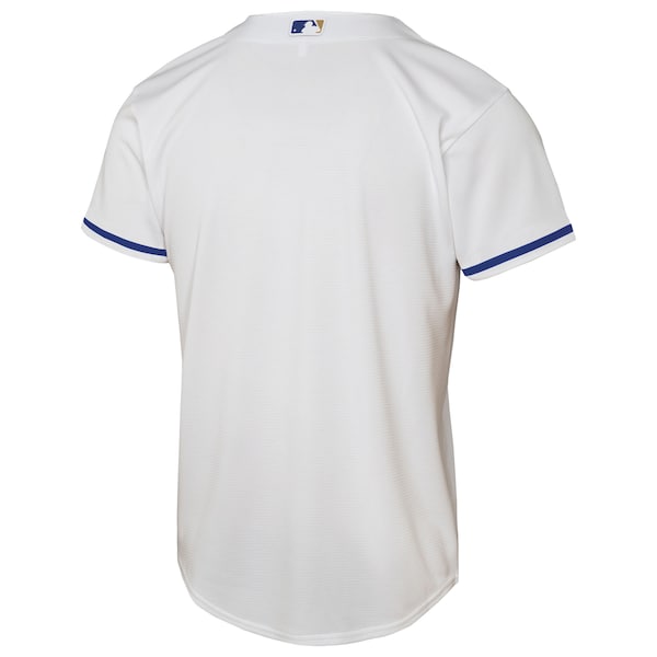 Kansas City Royals Nike Youth Home Replica Jersey - White - Image 3
