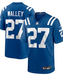 Justin Walley Indianapolis Colts Nike Team Game Jersey -  Royal